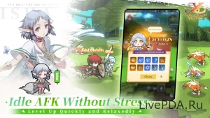 Скриншот №1 Ys 6 Idle: The Ark of Napishtim - пиксельная RPG