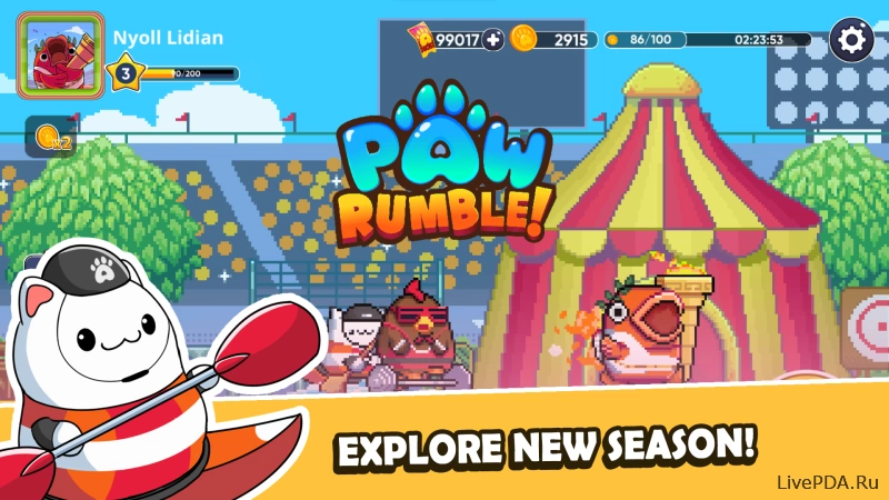 Скриншот для приложения Paw Rumble №5