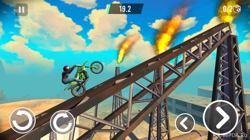 Скриншот для приложения Stunt Bike Extreme for Android №3