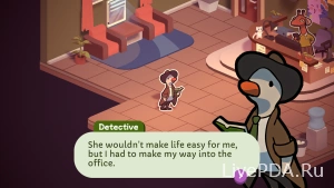 Screenshot No. 1 Duck Detective was released on mobile devices