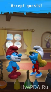 Screenshot #1 Smurfs: Touched appeared on Google Play