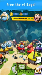 Screenshot #2 Smurfs: Touched is now on Google Play