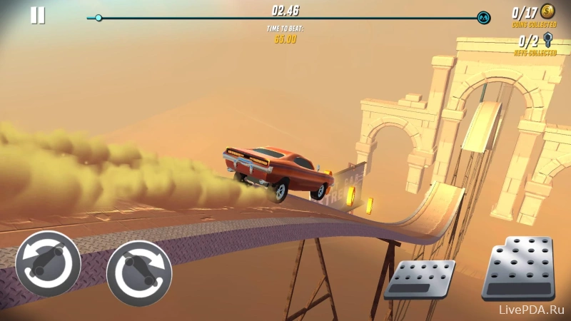 Скриншот для приложения Stunt Car Extreme for Android №3