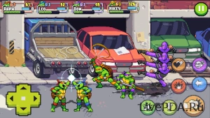 Скриншот №3 Релиз TMNT: Shredder's Revenge от Netflix