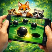 Логотип Gravity Billiards: animals